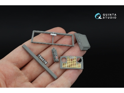 Land Rover 88 Series Ii Family - 3d-printed & Coloured Interior On Decal Paper With 3d-printed Resin Parts (For Ak Interactive K