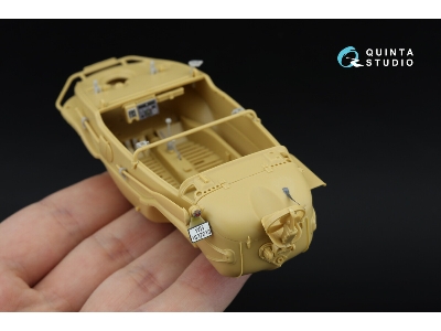 Schwimmwagen Type 166 - 3d-printed & Coloured Interior On Decal Paper With 3d-printed Resin Parts (For Tamiya Kits) - image 13