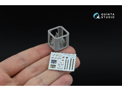 Schwimmwagen Type 166 - 3d-printed & Coloured Interior On Decal Paper With 3d-printed Resin Parts (For Hero Kits) - image 2