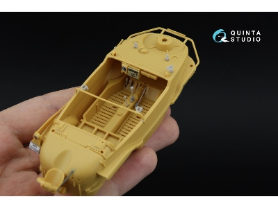 Schwimmwagen Type 166 - 3d-printed & Coloured Interior On Decal Paper With 3d-printed Resin Parts (For Hero Kits) - image 3