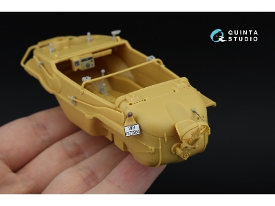 Schwimmwagen Type 166 - 3d-printed & Coloured Interior On Decal Paper With 3d-printed Resin Parts (For Hero Kits) - image 14