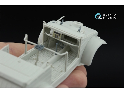 Kubelwagen Type 82 - 3d-printed & Coloured Interior On Decal Paper With 3d-printed Resin Parts (For Meng Vs-016 Kits) - image 4