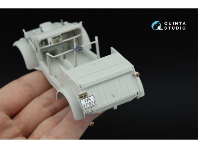 Kubelwagen Type 82 - 3d-printed & Coloured Interior On Decal Paper With 3d-printed Resin Parts (For Meng Vs-016 Kits) - image 16