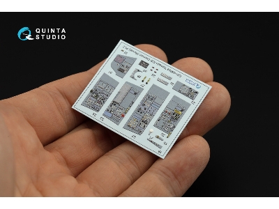 Panavia Tornado Ids German Veresion - Interior 3d Decal With 3d-printed Resin Parts (For Revell Kits) - image 7