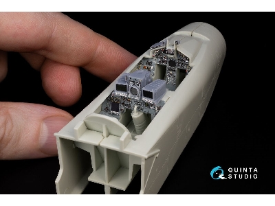 Panavia Tornado Ecr German Version - Interior 3d Decal With 3d-printed Resin Parts (For Revell Kits) - image 1