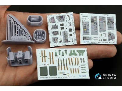 Panavia Tornado Ecr German Version - Interior 3d Decal With 3d-printed Resin Parts (For Revell Kits) - image 3
