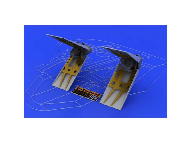 F-16 air brakes 1/48 - Tamiya - image 1