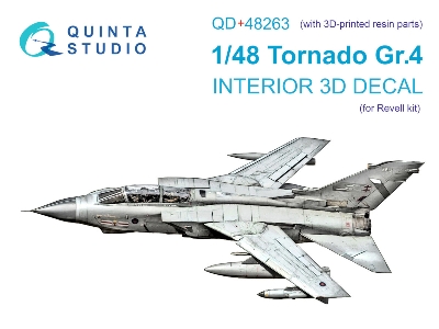 Panavia Tornado Gr.4 - Interior 3d Decal With 3d-printed Resin Parts (For Revell Kits) - image 2