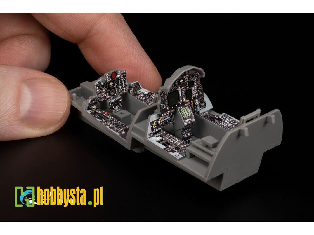 Mcdonnell Douglas F-4 G Early (Without Dmas) - Interior 3d Decal With 3d-printed Resin Parts (For Meng Kits) - image 1