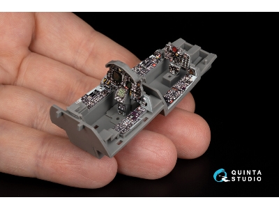 Mcdonnell Douglas F-4 G Early (Without Dmas) - Interior 3d Decal With 3d-printed Resin Parts (For Meng Kits) - image 12