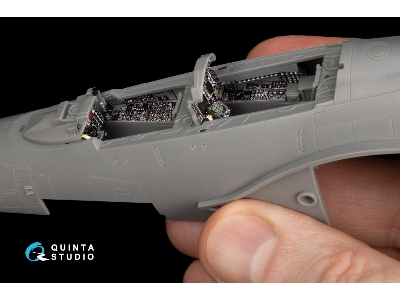 Mcdonnell Douglas F-4 G Early (Without Dmas) - Interior 3d Decal With 3d-printed Resin Parts (For Meng Kits) - image 13