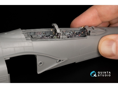 Mcdonnell Douglas F-4 G Early (Without Dmas) - Interior 3d Decal With 3d-printed Resin Parts (For Meng Kits) - image 14