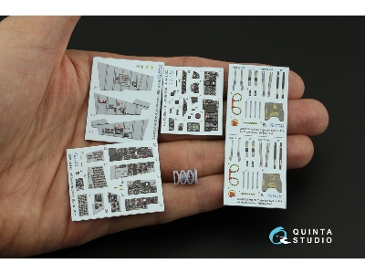 Mcdonnell Douglas F-4 G Late (With Dmas) - Interior 3d Decal With 3d-printed Resin Parts (For Meng Kits) - image 3