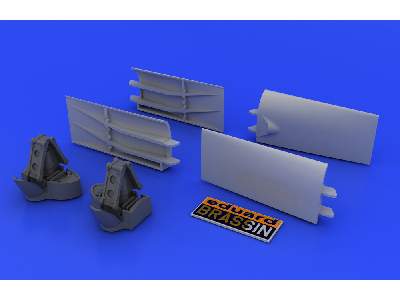 F-16 air brakes 1/48 - Tamiya - image 8