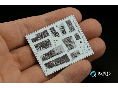 Mcdonnell Douglas F-4 G Late (With Dmas) - Interior 3d Decal With 3d-printed Resin Parts (For Meng Kits) - image 7