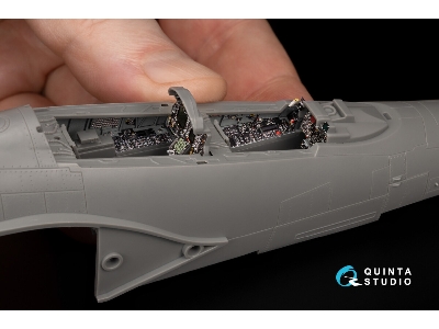 Mcdonnell Douglas F-4 G Late (With Dmas) - Interior 3d Decal With 3d-printed Resin Parts (For Meng Kits) - image 13