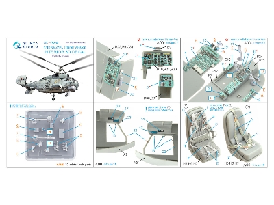 Kamov Ka-27pl Trainer Version - Interior 3d Decal With 3d-printed Resin Parts (For Hobby Boss Kits) - image 14