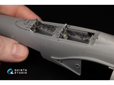 Mcdonnell Douglas F-4 E Late (Without Dmas)  - Interior 3d Decal With 3d-printed Resin Parts (For Meng Kits) - image 14