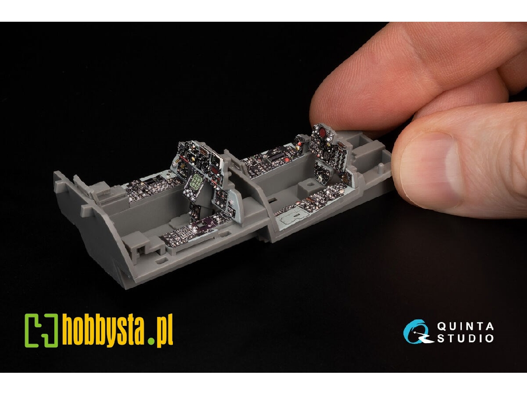Mcdonnell Douglas F-4 E Late (With Dmas) - Interior 3d Decal With 3d-printed Resin Parts (For Meng Kits) - image 1 Mcdonnell Douglas F-4 E Late (With Dmas) - Interior 3d Decal With 3d-printed Resin Parts (For Meng Kits) - image 1