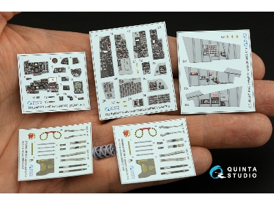 Mcdonnell Douglas F-4 E Late (With Dmas) - Interior 3d Decal With 3d-printed Resin Parts (For Meng Kits) - image 3