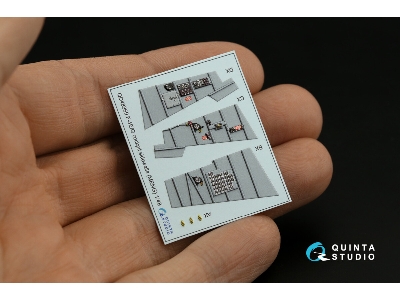 Mcdonnell Douglas F-4 E Late (With Dmas) - Interior 3d Decal With 3d-printed Resin Parts (For Meng Kits) - image 9