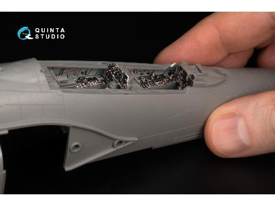 Mcdonnell Douglas F-4 E Late (With Dmas) - Interior 3d Decal With 3d-printed Resin Parts (For Meng Kits) - image 13