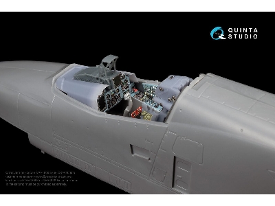 Sukhoi Su-25 Sm/Sm3 - Interior 3d Decal With 3d-printed Resin Parts (For Zvezda/Quinta Models And Arma Models Kits) - image 1