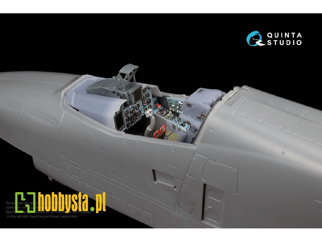 Sukhoi Su-25 Sm/Sm3 - Interior 3d Decal With 3d-printed Resin Parts (For Zvezda/Quinta Models And Arma Models Kits) - image 1 Sukhoi Su-25 Sm/Sm3 - Interior 3d Decal With 3d-printed Resin Parts (For Zvezda/Quinta Models And Arma Models Kits) - image 1