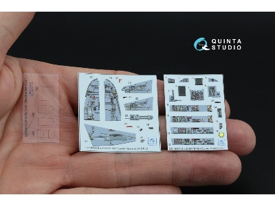 Sukhoi Su-25 Sm/Sm3 - Interior 3d Decal With 3d-printed Resin Parts (For Zvezda/Quinta Models And Arma Models Kits) - image 4