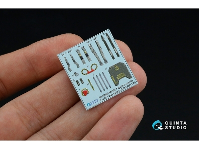 Mcdonnell Douglas F-4 G Early (Without Dmas) - Interior 3d Decal With 3d-printed Resin Parts (For Zm Sws Kits) - image 6