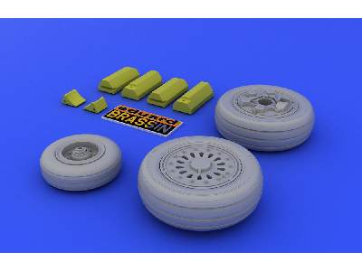 F-16 early wheels 1/48 - Kinetic - image 4