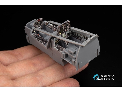 Mcdonnell Douglas F-4 G Late (With Dmas) - Interior 3d Decal With 3d-printed Resin Parts (For Zm Sws Kits) - image 1