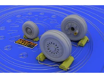 F-16 early wheels 1/48 - Tamiya - image 1