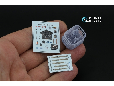Mig-3 Interior - Interior 3d Decal With 3d-printed Resin Parts (For Trumepter Kits) - image 3