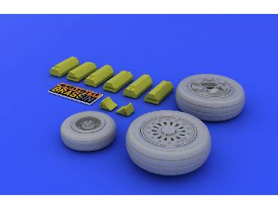 F-16 early wheels 1/48 - Tamiya - image 4