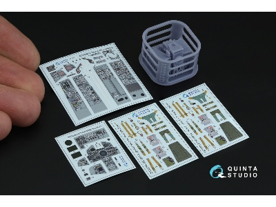 Panavia Tornado Ids - Interior 3d Decal With 3d-printed Resin Parts (For Italeri Kits) - image 3