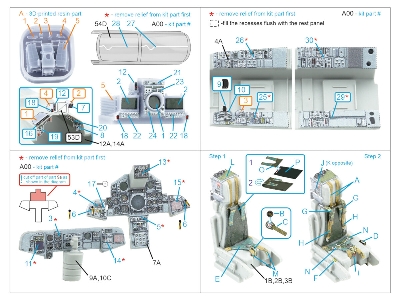 Panavia Tornado Ids - Interior 3d Decal With 3d-printed Resin Parts (For Italeri Kits) - image 12
