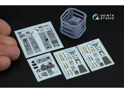 Panavia Tornado Gr.1 - Interior 3d Decal With 3d-printed Resin Parts (For Italeri Kits) - image 3
