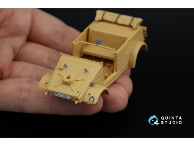 Kubelwagen Type 82 - 3d-printed & Coloured Interior On Decal Paper With 3d-printed Resin Parts (For Tamiya Kits) - image 4