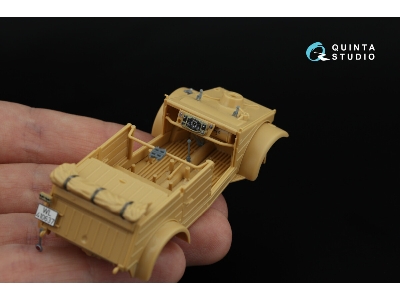 Kubelwagen Type 82 - 3d-printed & Coloured Interior On Decal Paper With 3d-printed Resin Parts (For Tamiya Kits) - image 6