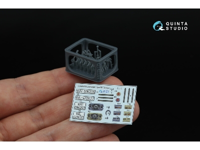 Kubelwagen Type 82 - 3d-printed & Coloured Interior On Decal Paper With 3d-printed Resin Parts (For Tamiya Kits) - image 15