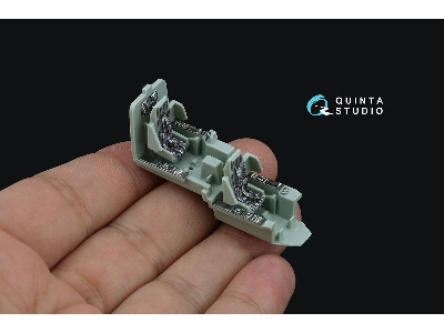 Ah-64 D Apache Early - Interior 3d Decal With 3d-printed Resin Parts (For Academy Kits) - image 1