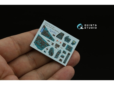 Mil Mi-24v - 3d-printed & Coloured Interior On Decal Paper With 3d-printed Resin Parts (For Hobby Boss / Ark Models Kits) - imag
