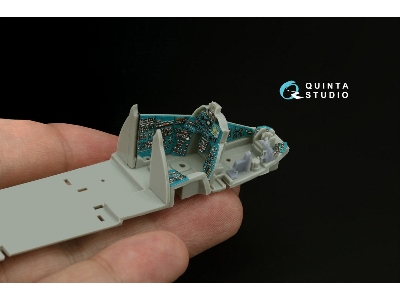 Mil Mi-24v - 3d-printed & Coloured Interior On Decal Paper With 3d-printed Resin Parts (For Hobby Boss / Ark Models Kits) - imag