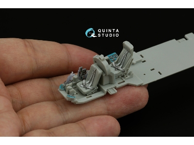 Mil Mi-24v - 3d-printed & Coloured Interior On Decal Paper With 3d-printed Resin Parts (For Hobby Boss / Ark Models Kits) - imag