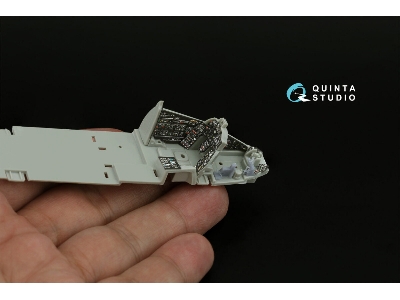 Mil Mi-24v Nato - 3d-printed & Coloured Interior On Decal Paper With 3d-printed Resin Parts (For Hobby Boss / Ark Models Kits) -