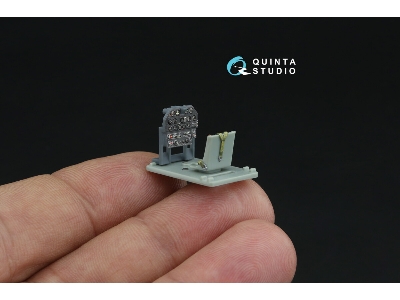 Cutiss P-40 N Warhawk -3d-printed & Coloured Interior On Decal Paper With 3d-printed Resin Parts (For Academy Kits) - image 5