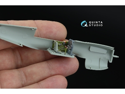 Cutiss P-40 N Warhawk -3d-printed & Coloured Interior On Decal Paper With 3d-printed Resin Parts (For Academy Kits) - image 7
