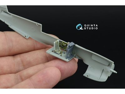 Cutiss P-40 N Warhawk -3d-printed & Coloured Interior On Decal Paper With 3d-printed Resin Parts (For Academy Kits) - image 8