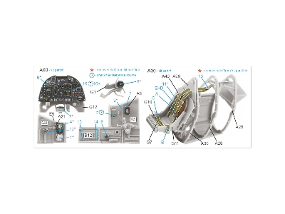Supermarine Spitfire Mk.V - 3d-printed & Coloured Interior On Decal Paper (For Kotare Kits) - image 2
